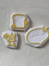 Figure Figurine Animal Speech Bubble 3D Fancy Seal Stamp Set Unused Wood... - $34.51 CAD