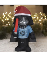 Gemmy Disney Christmas Star Wars 3.5 ft Darth Vader Airblown Inflatable ... - £47.15 GBP