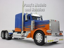 Peterbilt 379 Custom Truck Cab 1/32 Scale Diecast Model - BLUE - ORANGE - £27.37 GBP