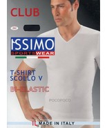 Men&#39;s Short Sleeve V-Neck Microfiber Beautiful Issimo 262 - $11.07+