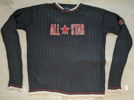 Vintage Converse ALL STAR sweater jumper SIZE L - £32.01 GBP