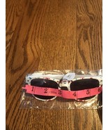 Adore Me Sunglasses Red Green Blue Floral Accent Pattern New With Tag - $10.89 CAD