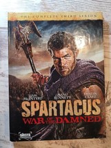 Spartacus The Complete Third Season War of the Damned DVD 2013  - £3.94 GBP
