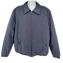 LL Bean Mens Jacket Coat Size XL Navy Blue 271128 - £34.79 GBP