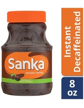 2 x Sanka Decaffeinated 8 oz 100% Pure Instant Coffee - $665.63 MXN