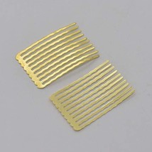 Bluemoona 5 Pcs - 50x32mm Hair Combs Hair Fork Clips Inserted Headdress Women Gi - £4.38 GBP