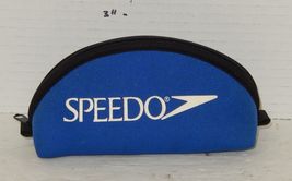 Speedo Unisex Soft Silicon Adult Swim Cap with pouch case Blue - $8.88