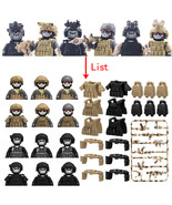 WW2 Military Building Blocks Solider Figures Gifts Weapons Guns Toys K14... - €17,96 EUR