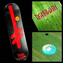 Deathwish Gang Logo Black &amp; Red Bricks Team 8.00&quot; Deck *New in Original ... - £53.46 GBP