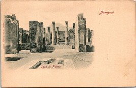 Italy Pompei Casa di Pansa UDB Unposted Antique Postcard - £5.96 GBP