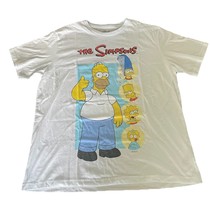 NWOT The Simpson Homer Thumbs Up T Shirt Size Large White Tee 100% Cotto... - $279.34 MXN