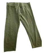 LOGO Layers Women&#39;s Cropped Leggings Green XL - €12,17 EUR