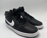 Nike Court Vision Mid Black/White Skate Shoes CD5466-001 Men&#39;s Size 8.5 - £54.71 GBP