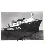 Ship - Prudential Lines Photograph Container Ship  (Two Pictures) - $5.75