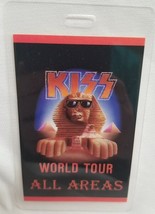 KISS - ORIGINAL VINTAGE MADE IN THE SHADE WORLD TOUR LAMINATE BACKSTAGE ... - $20.00