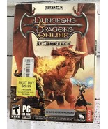 Dungeons &amp; Dragons Online Stormreach | Limited Edition Complete Good Con... - £11.01 GBP