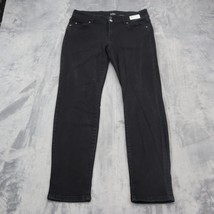 Soho Jeans Pants Women 8 Black Denim Casual Lightweight Curvy Boyfriend Skinny - £20.20 GBP