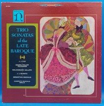 Camarata Musicale LP Trio Sonatas of the Late Baroque, Fux, Telemann, Qu... - $4.94