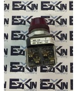Allen-Bradley 800T-Q10 SER.T Pushbutton Pilot Light Indicator Red Cap 12... - $17.40 CAD