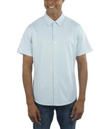 Jachs NY Mens Shirt White Button Down Stretch Short Sleeves Regular Fit - $51.32 CAD