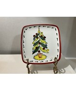 Vietri Square Christmas Tree Salad Dessert Plate Natalie 7 In - €17,18 EUR Vietri Square Christmas Tree Salad Dessert Plate Natalie 7 In - €17,18 EUR