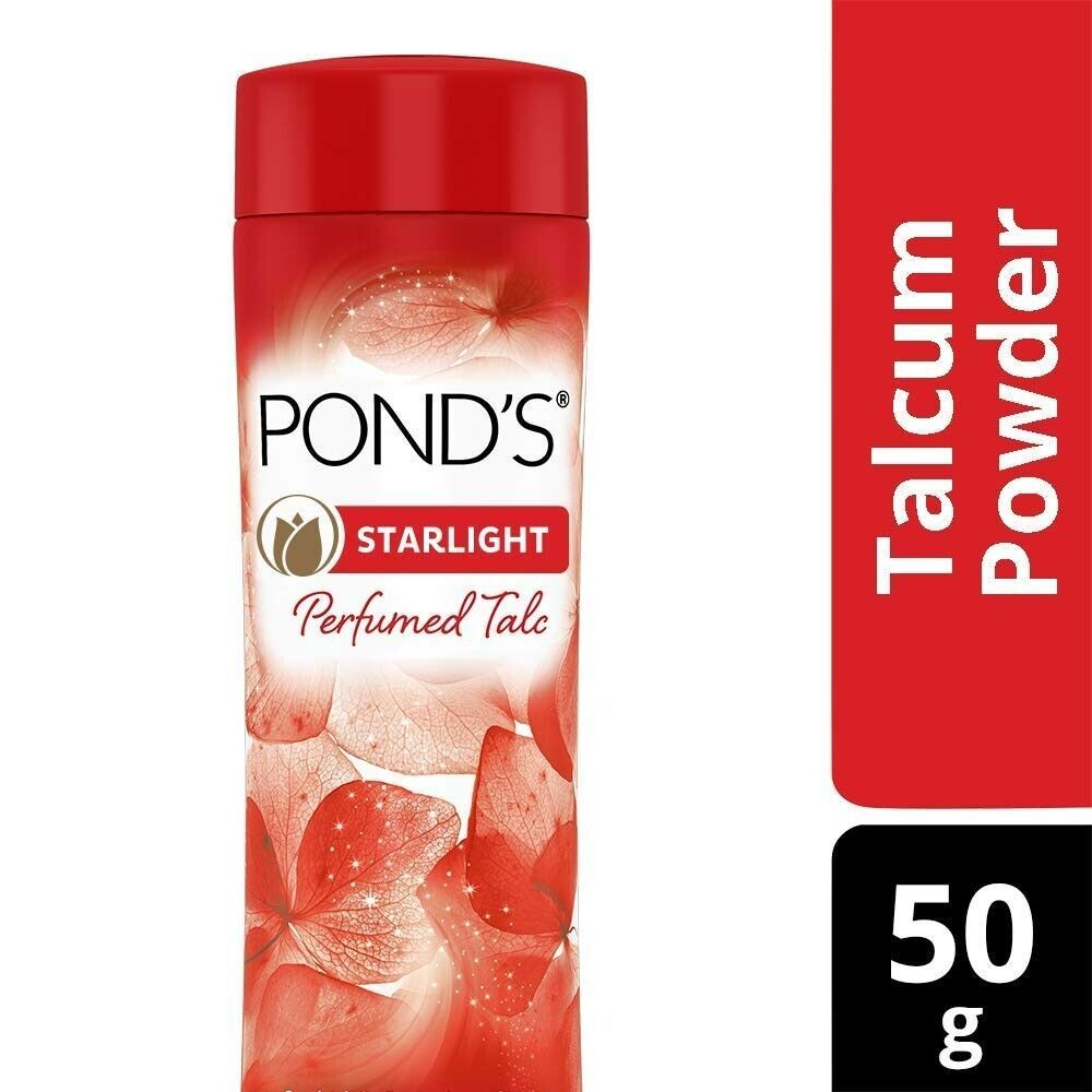 Pond&#39;s Starlight Perfumed Talc 50 grams Talcum Powder orchid and jasmine... - $6.99