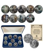 STAR WARS Genuine 1976 Eisenhower Dollar 9-Coin Set w/ BOX - OFFICIALLY ... - $110.37 CAD