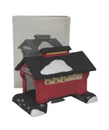 NEW Department Dept 56 Red Covered Bridge Heritage Christmas Village 598... - $151.52 MXN