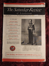 Saturday Review October 30 1937 John Buchan Fletcher Pratt - £6.83 GBP
