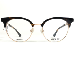 Guess Eyeglasses Frames GU2744 052 Tortoise Gold Round Full Rim 49-19-140 - £32.71 GBP