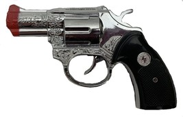 TRICK SHOCKING BLACK 38 SPECIAL PISTOL shock practical jokes FUNNY GAG  Toy - €8,75 EUR