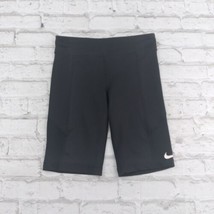 Nike Shorts Girls Medium Black Compression Shorts Biker CJ7562-010 - £12.78 GBP