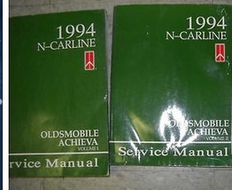 1994 Olds Oldsmobile Achieva Service Repair Shop Manual Set Dealership 94 - £2.68 GBP
