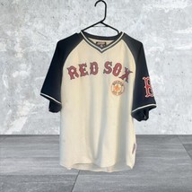 Boston Red Sox Stitches Short Sleeve pullover Jersey Men&#39;s  Medium Embro... - $20.00