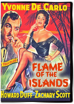 Flame of the Islands 1956 DVD Yvonne De Carlo, Howard Duff, Barbara O&#39;Neil - £9.16 GBP