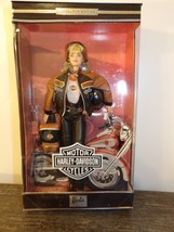 Harley Davidson Motorcycles Barbie Doll 1999 Mattel #25637 - £43.18 GBP