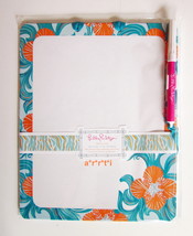 Lilly Pulitzer Write On Dry Erase Memo Board Do the Wave NIP - £14.94 GBP