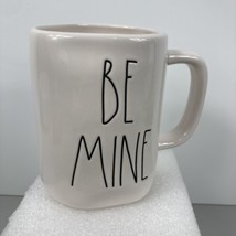 Rae Dunn Be Mine Coffee Mug Cup Valentine&#39;s Day Heart 2-Sided Magenta Artisan - £9.28 GBP