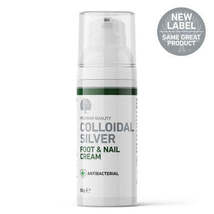 Colloidal Silver foot and nail cream 50g - $12.00