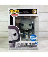 Funko Pop! Zack Snyder&#39;s Justice League Desaad #1125 Vinyl DC Shop New F... - £18.68 GBP