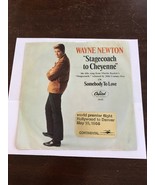 WAYNE NEWTON PROMO VINYL 45 CAPITOL RECORDS STAGECOACH CONTINENTAL FLIGH... - $2,818.73 MXN