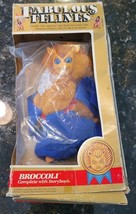 BROCCOLI Fabulous Felines Mego Action Figure 1983 Phoenix Toys Cat Plush... - £43.92 GBP