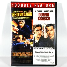 The Devil&#39;s Own / Donnie Brasco (2-Disc DVD, 1997, Widescreen)  Al Pacino  - £6.84 GBP