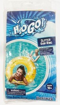 H2O Go! Inflatable Childs Glitter Swim Ring 31.5&quot; x 31.5&quot; x 7.5 NEW IN P... - £7.75 GBP