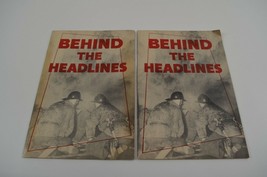 Province Newspaper Behind the Headlines Booklet Vancouver BC 2 Copies 1950s - £18.05 GBP