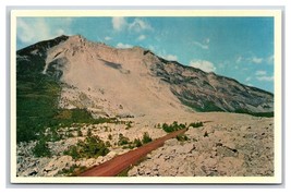 Crowsnest Hwy Frank Slide Turtle Mountain Alberta Canada UNP Chrome Postcard V1 - £3.06 GBP