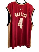 Vintage Y2k NBA Cleveland Ohio Cavaliers Ben Wallace #4 Red Jersey 2XL - $64.13