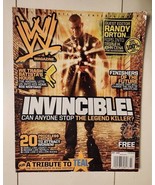 wwe magazine july 2009 randy orton invincible near mint new sealed authe... - $10.00