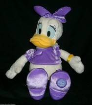 16&quot; Disney Store Club House Core Daisy Duck Stuffed Animal Plush Toy Soft Doll - £18.01 GBP