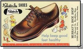 MURRAY&#39;S SHOE SHOP, INK BLOTTER, Dorchester, Mass/MA - $10.95 CAD
